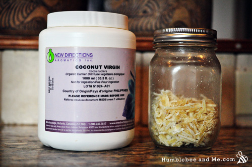 A Quick Guide to Coconut Oil & Beeswax Ratios