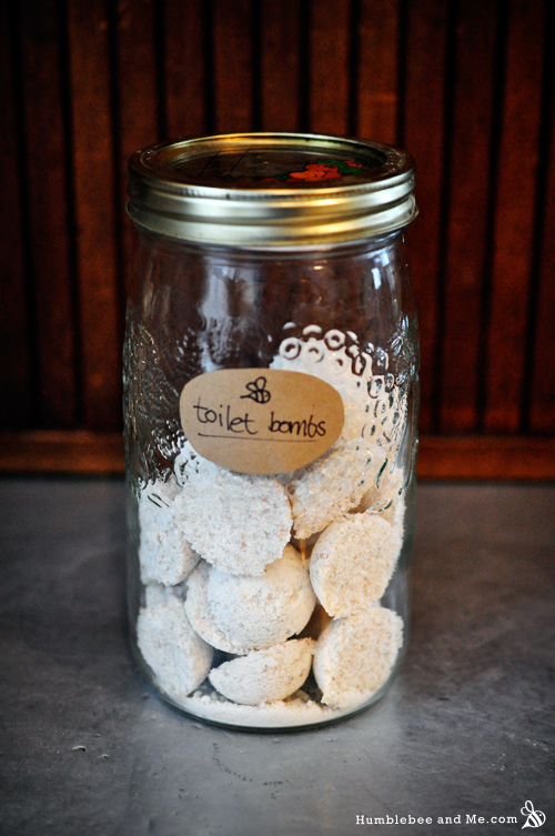 Lemon Eucalyptus Toilet Bombs