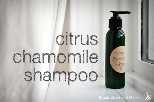 Citrus Chamomile Liquid Shampoo