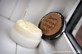 Lemon Meringue Whipped Soap