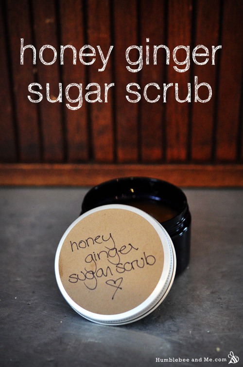Honey Ginger Sugar Scrub