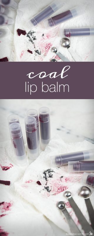 Tinted Coal Lip Balm