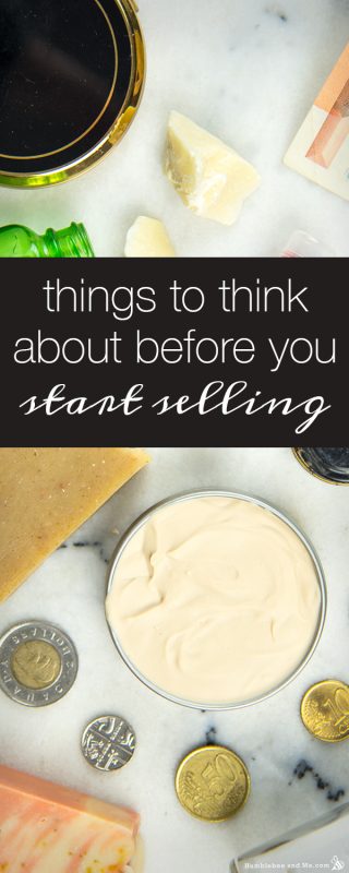 So, You Want to Sell the Things You Make