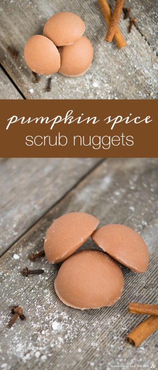 Pumpkin Spice Scrub Nuggets