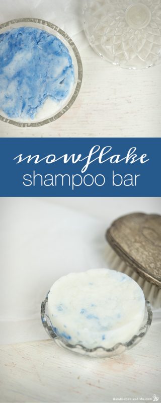 Snowflake Shampoo Bar