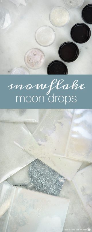 Snowflake Moon Drops