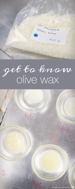 A Quick Guide to Olive Wax & Liquid Oil Ratios