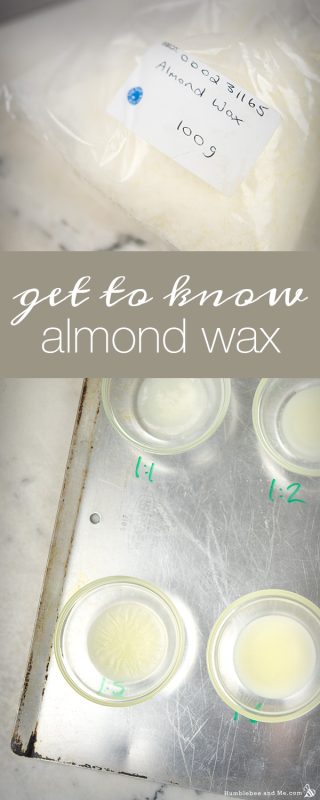 A Quick Guide to Almond Wax & Liquid Oil Ratios