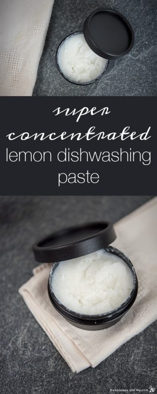 Super Concentrated Lemon Dishwashing Paste