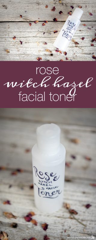 Rose Witch Hazel Facial Toner