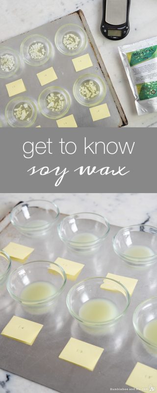 A Quick Guide to Soy Wax & Liquid Oil Ratios