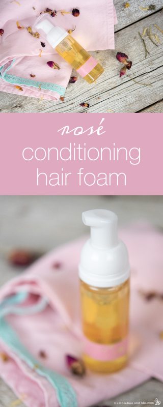 Rosé Conditioning Hair Foam