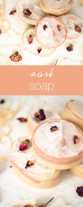 Rosé Soap