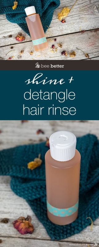 Shine & Detangle Conditioning Hair Rinse