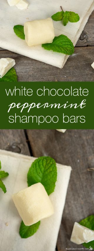 White Chocolate Peppermint Shampoo Bars