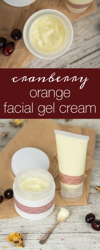 Cranberry Orange Facial Gel Cream
