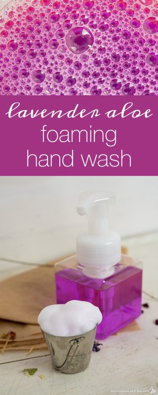 Lavender Aloe Foaming Hand Wash