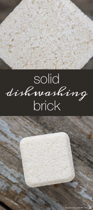 Solid Dishwashing Brick
