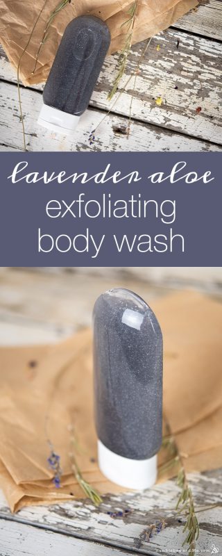 Lavender Aloe Exfoliating Body Wash