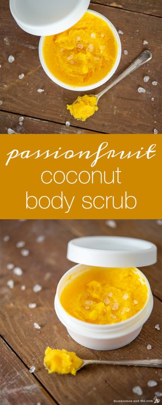 Passionfruit Coconut Body Scrub