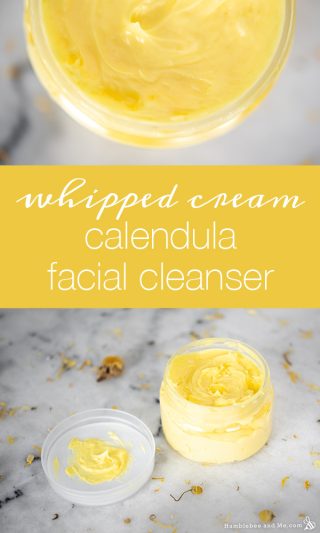 Whipped Cream Calendula Facial Cleanser