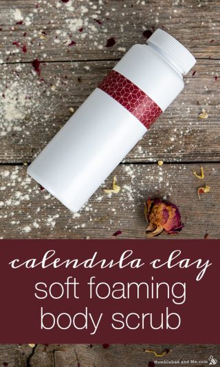 Calendula + Clay Soft Foaming Body Scrub