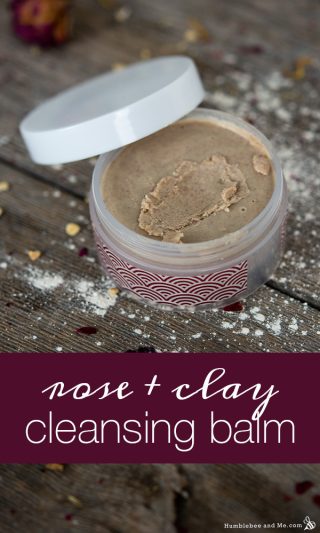 Rose and Clay Cleansing Balm