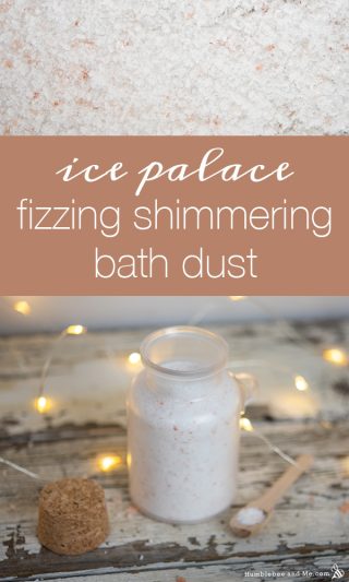 Ice Palace Fizzing Shimmering Bath Dust