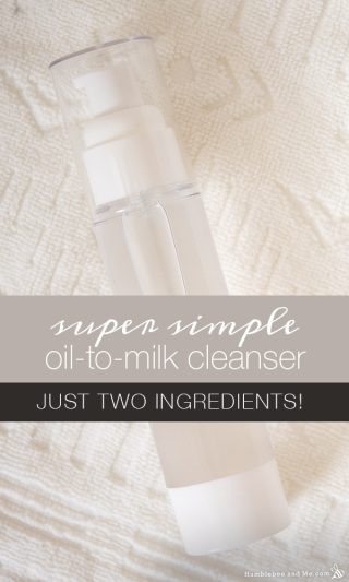 Super Simple Oil-to-Milk Cleanser