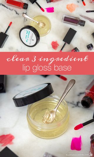 Clear Lip Gloss Base (without Versagel!)