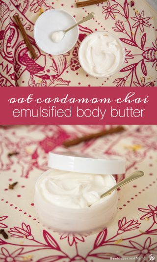 Oat Cardamom Chai Emulsified Body Butter