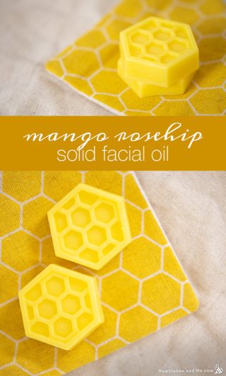 Mango Rosehip Solid Facial Oil