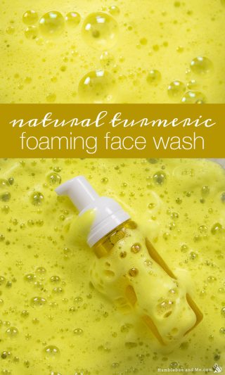 Natural Turmeric Foaming Face Wash