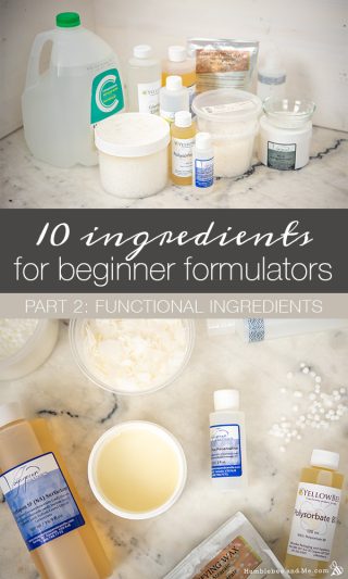 Ten DIY Ingredients for Beginner Formulators: Part 2