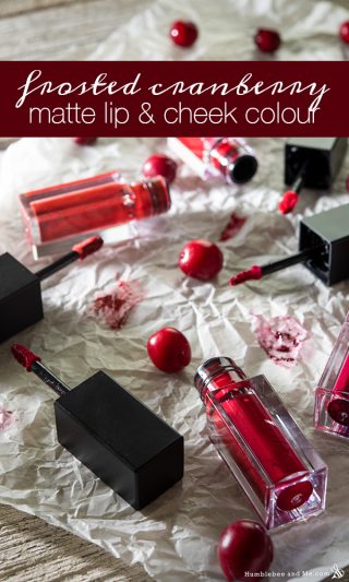 Frosted Cranberry Matte Lip & Cheek Colour