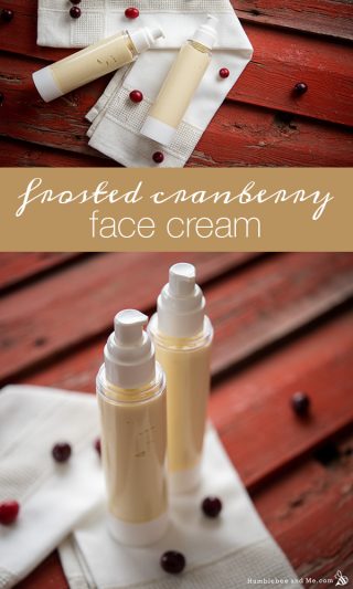 Frosted Cranberry Face Cream