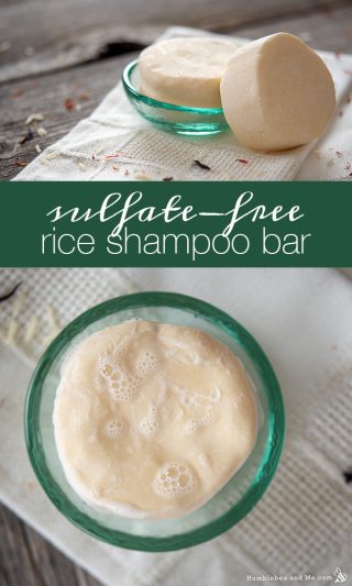 Sulfate-Free Shampoo Bar with Rice Starch