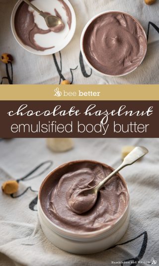 Chocolate Hazelnut Emulsified Body Butter