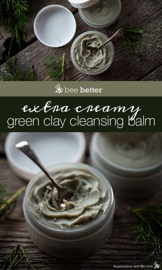 Extra Creamy Green Clay Cleansing Balm