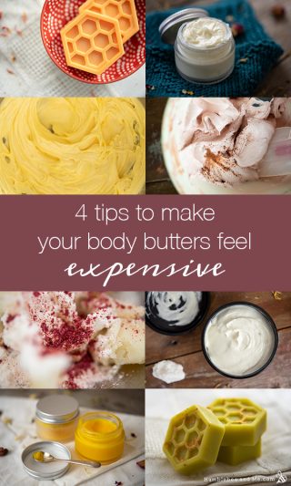 4 tips to make your body butters feel expensive