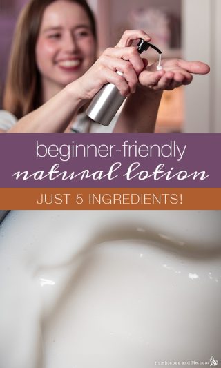Easy Natural Lotion for Beginners