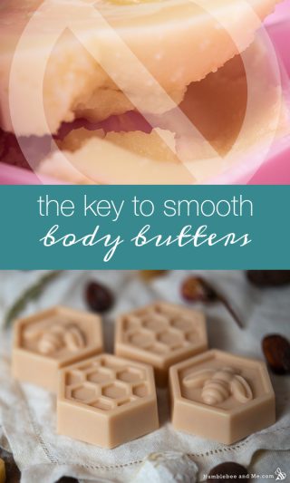 The key to smooth body butters