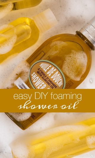 Foaming Shower Oil