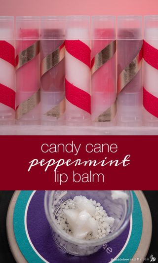 Candy Cane Peppermint Lip Balm