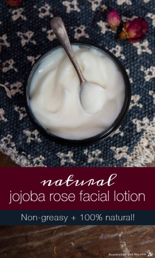 Rose & Jojoba Natural Face Lotion