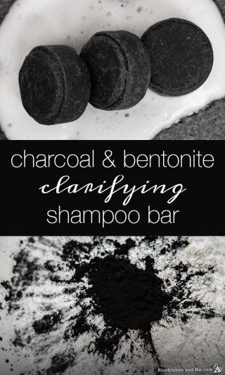 Charcoal & Bentonite Clarifying Shampoo Bar