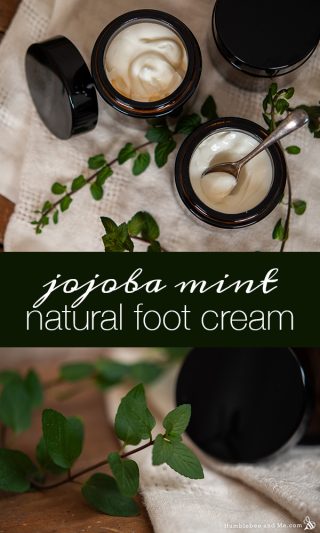 Jojoba Mint Natural Foot Cream