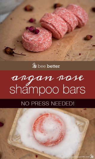 Argan Oil & Rose Shampoo Bars