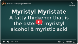 How to use myristyl myristate