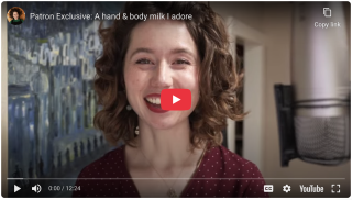 A hand & body milk formulation I adore